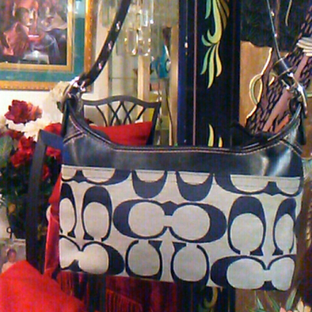 Authentic Coach cross body handbag